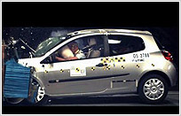 Renault Clio III �������� 5 ������ ��� ����� EuroNCAP
